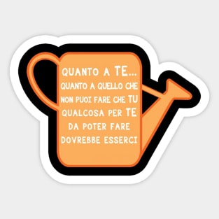 QUANTO A TE Sticker